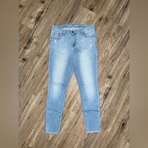 Old Navy Women's Light Blue Skinny Rockstar Jeans